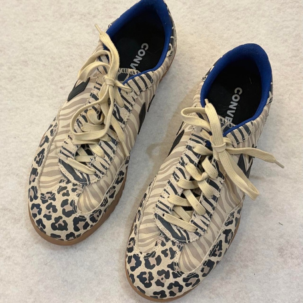 Converse Run Star Trainers "Animal Print" - NWOT Size 8.5